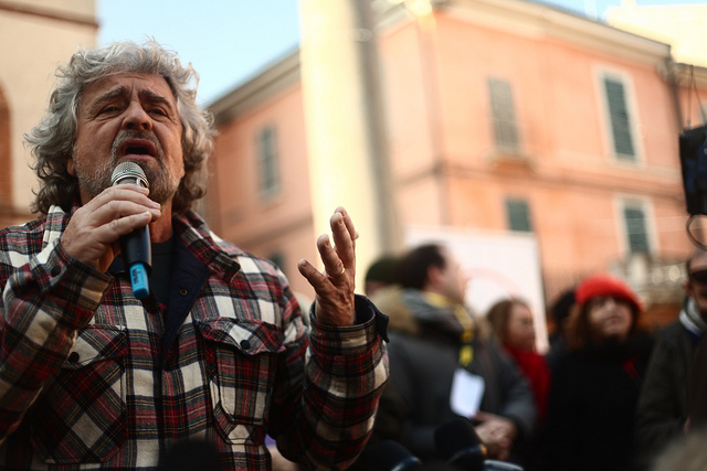 Beppe Grillo a Ravenna - Credits Matteo (CC BY-NC 2.0)