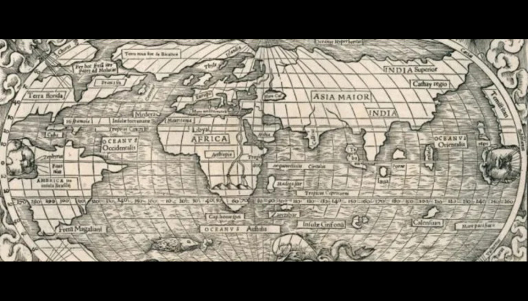 Illustration de couverture : carte du monde datant de 1540