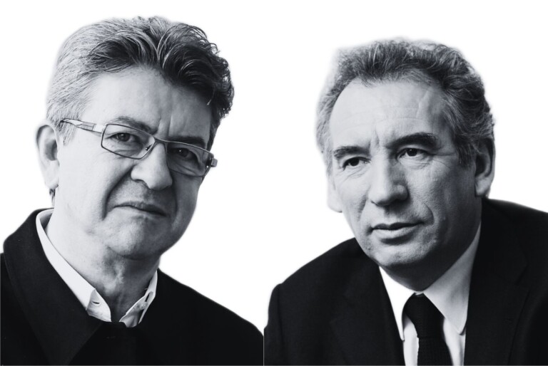 Jean-Luc Mélenchon et François Bayrou