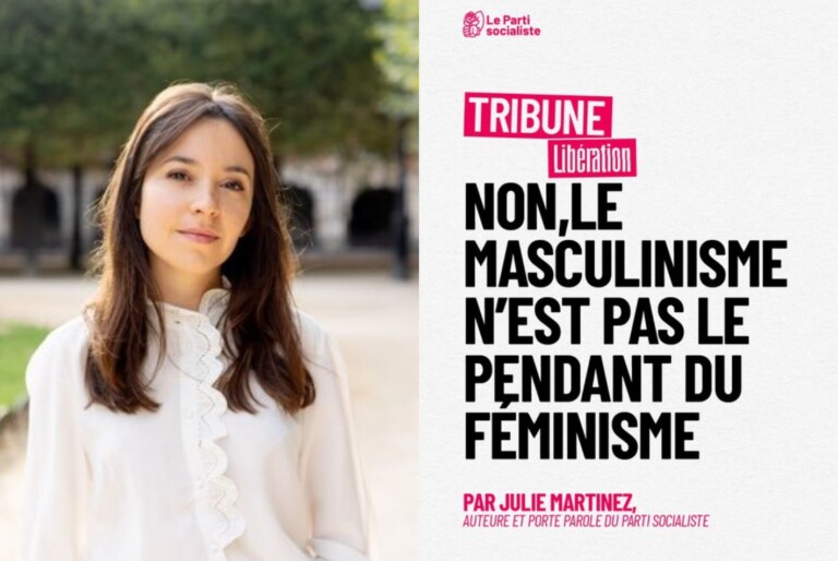 Julie Martinez, "Le masculinisme n'est pas le pendant du féminisme"