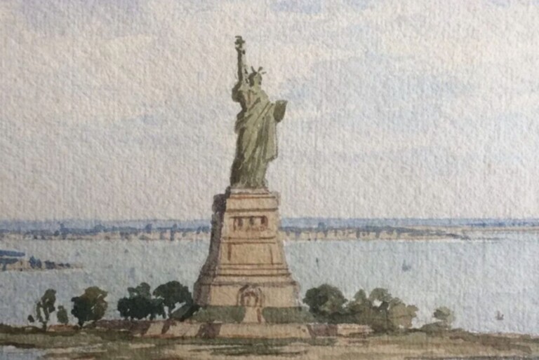 La statue de la Liberté, New Yorkk