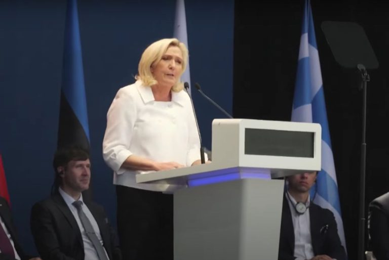 Marine Le Pen Loiret © Youtube Le Figaro