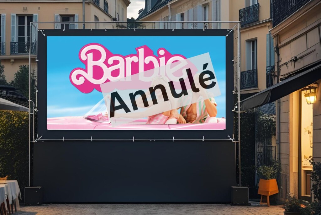 Noisy le sec Barbie annulé