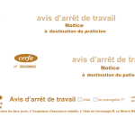 arrêt de travail