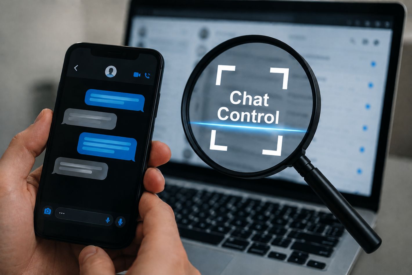 Chat Control 1 . 0 : une étape de plus dans le flicage numérique et les atteintes à la vie privée