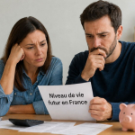évolution niveau de vie en France