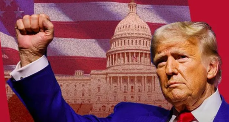 le 45 et 47ème Président des États-Unis Donald Trump. Image Radio France