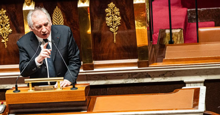 le Premier ministre François Bayrou à l'Assemblée nationale, le lundi 3 février 2025. Photo AFP.