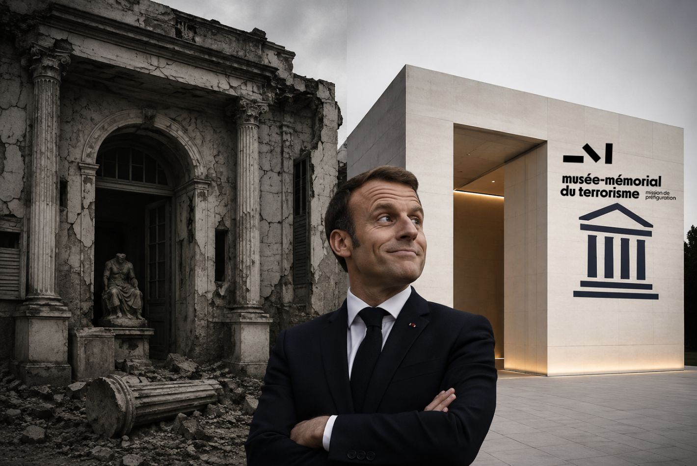 Alors que les musées nationaux se dégradent , Macron veut son musée du terrorisme